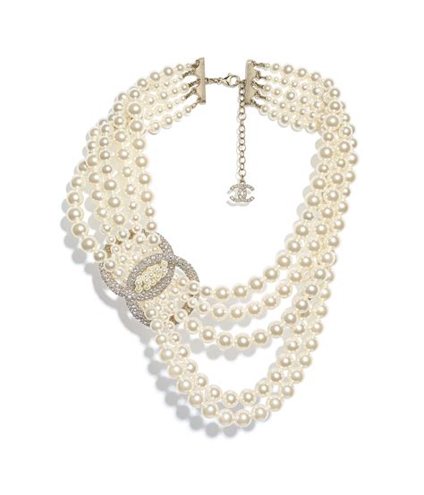 chanel costume necklaces|Chanel necklace online shop.